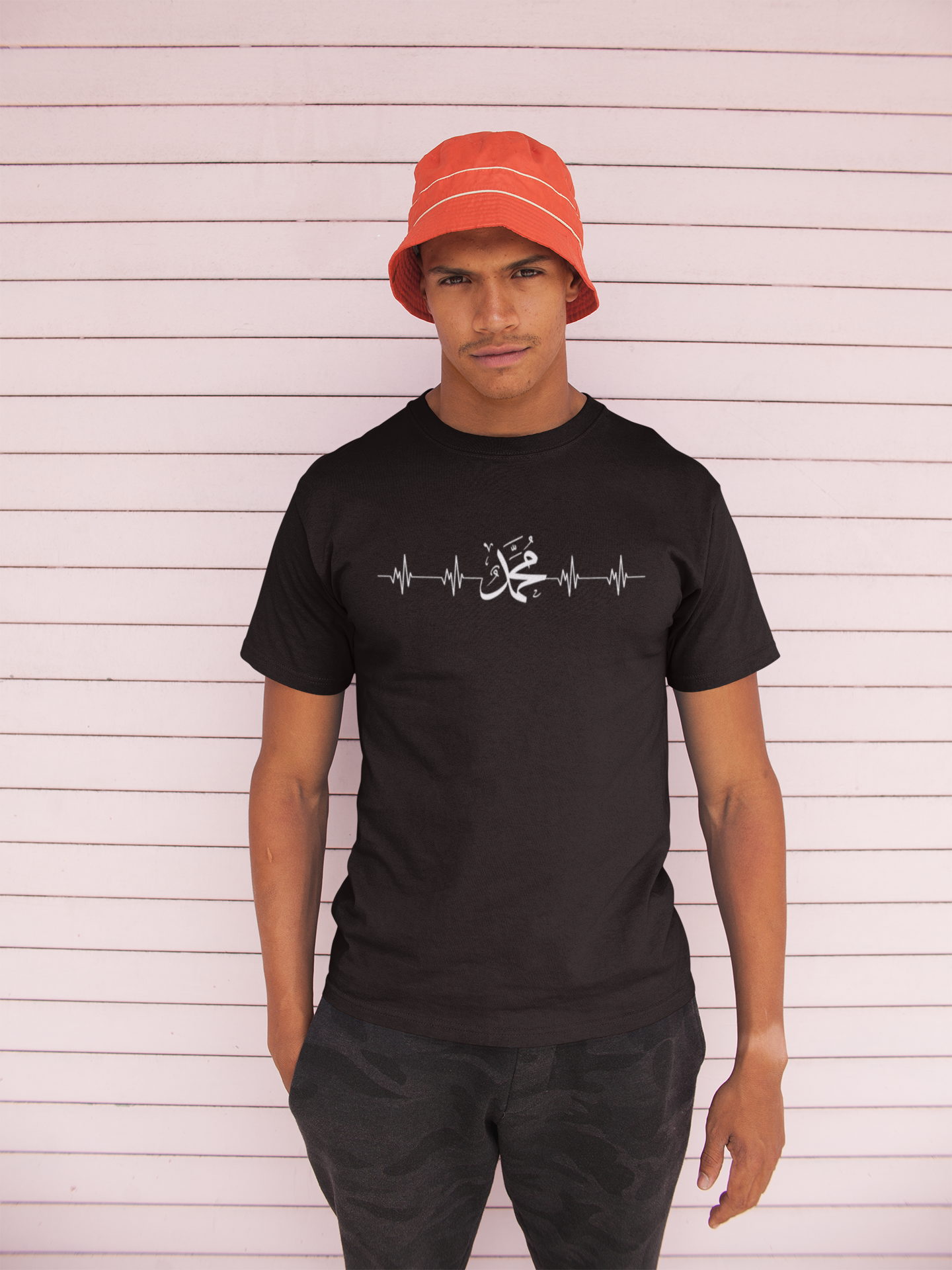 Muhammad (saw) Herzschlag - Basic Shirt Unisex